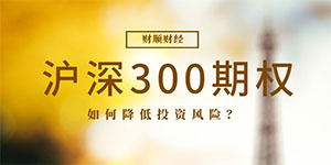 沪深300期权如何降低投资风险？